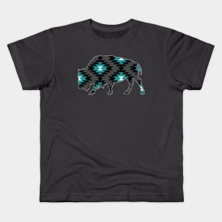 Bison Pattern - 3 Kids T-Shirt